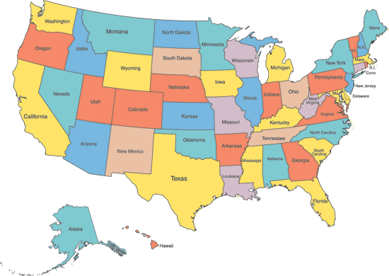 What is the state of Arkansas' eastern border?