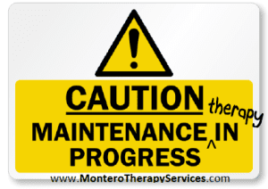 maintenance therapy confusion