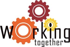 working together gears