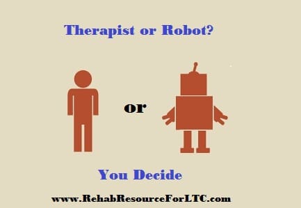 Therapist or Robot…You Decide