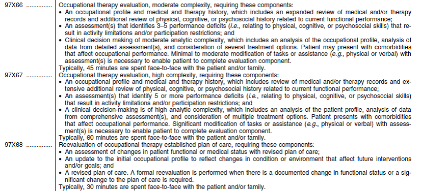 The New {CPT} Codes Are Coming...The New {CPT} Codes Are Coming! - Montero Therapy Services