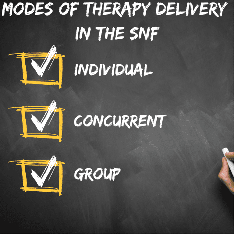 The Modes of Therapy Delivery: Know Your Mode!