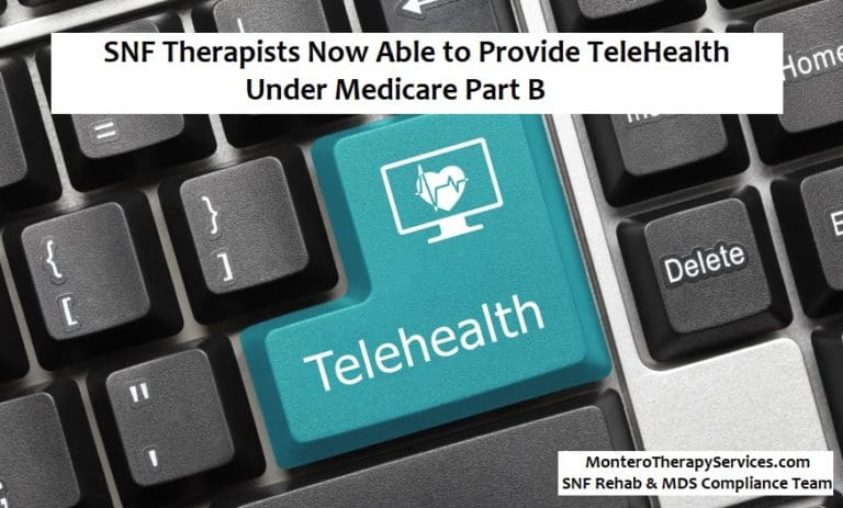 CMS Adds SNF Part B To TeleHealth On 5/27/20